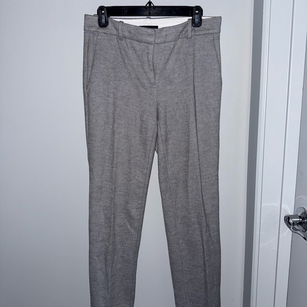 Ann Taylor Gray Tailored Pants Size 2